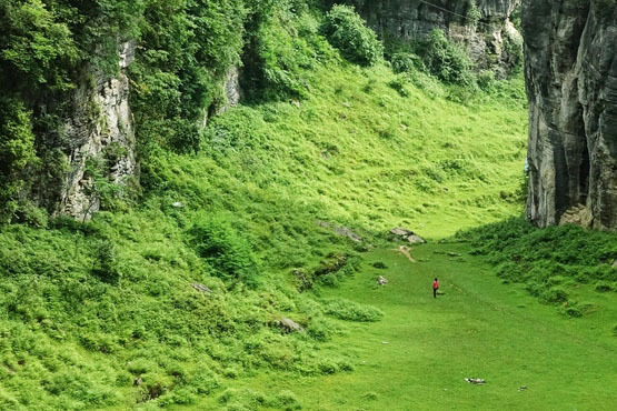 暑假带你一起去利川古河床，穿越原始森林和远古村寨