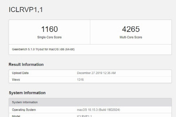 新款MacBook Air将配备Intel第10代CPU