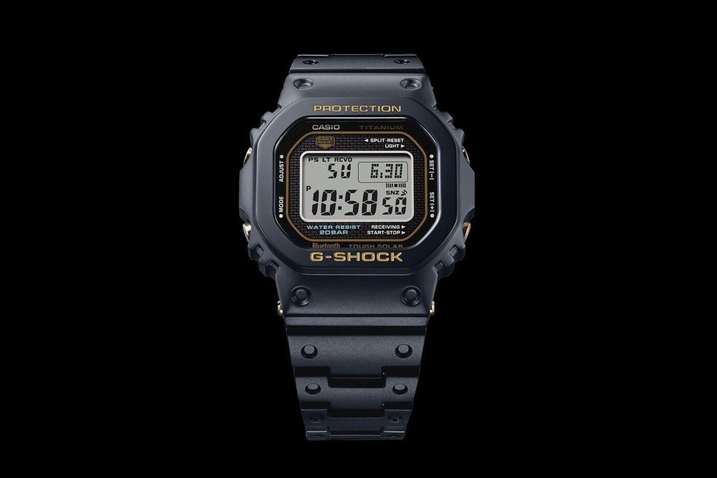 继苹果手表发布后，卡西欧 G-Shock 5000 推出钛合金版本