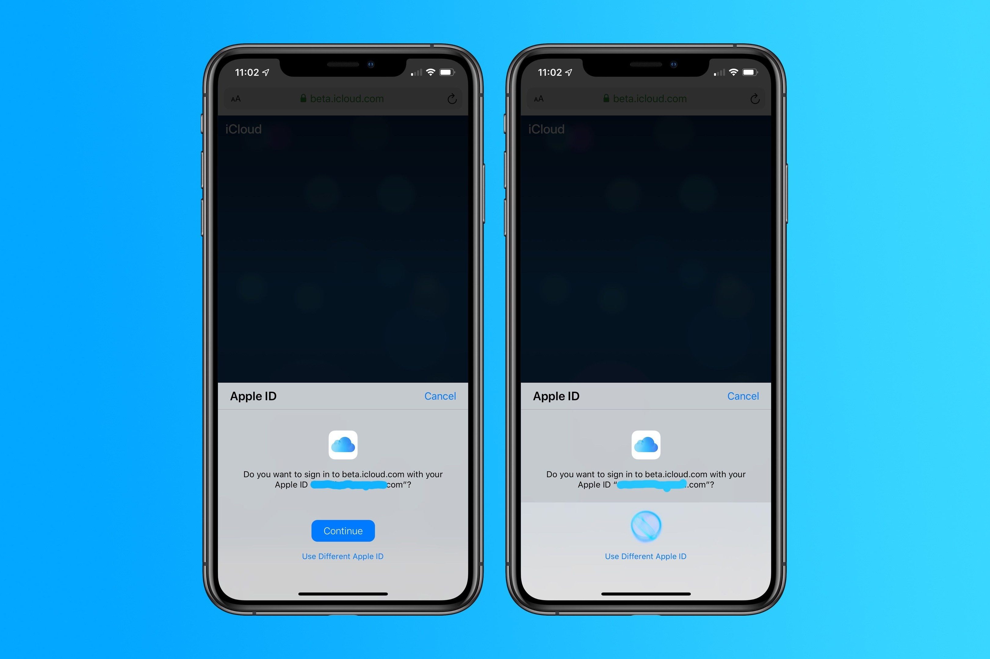  iOS 13 和 Catalina：可使用 Face ID 登陆 iCloud