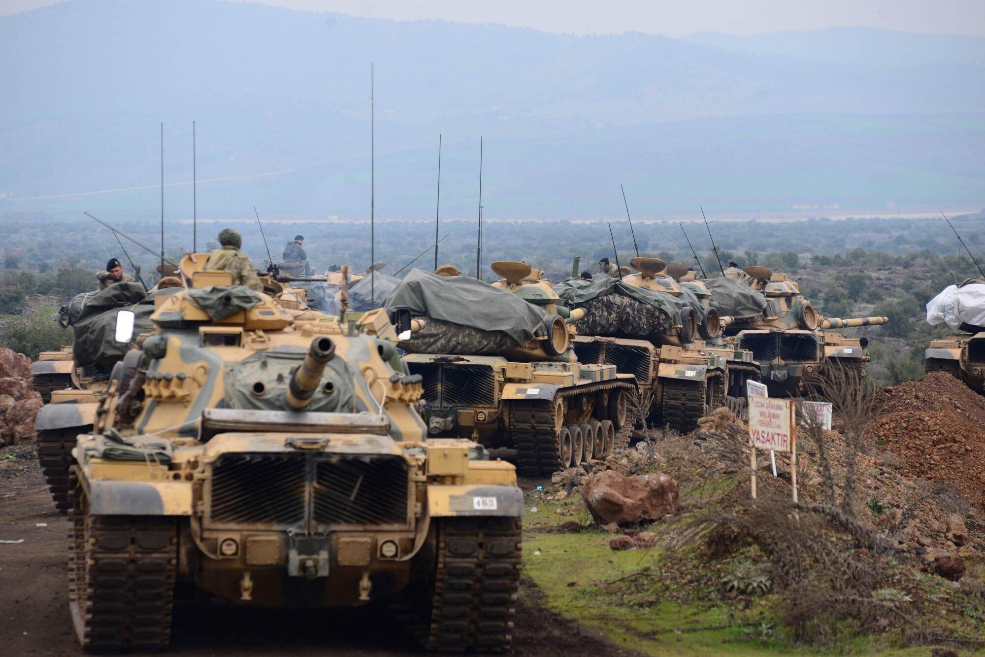 土耳其挺身而出，出兵介入中东局势，美告诫：不准干涉