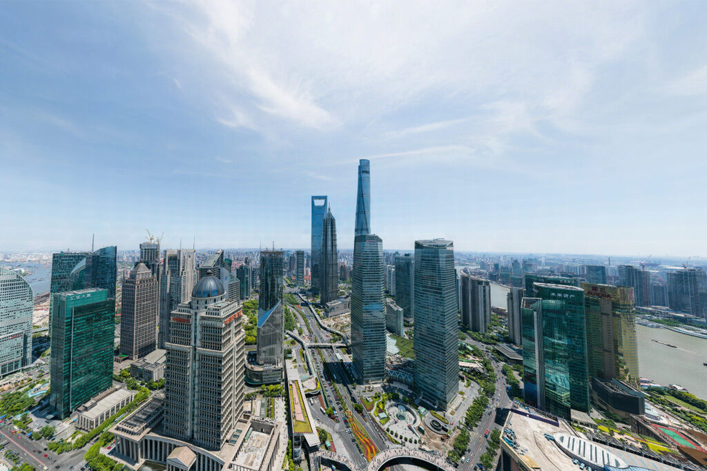 在线云旅游？上海1950亿像素全景照上线，千米外路人清晰可见！