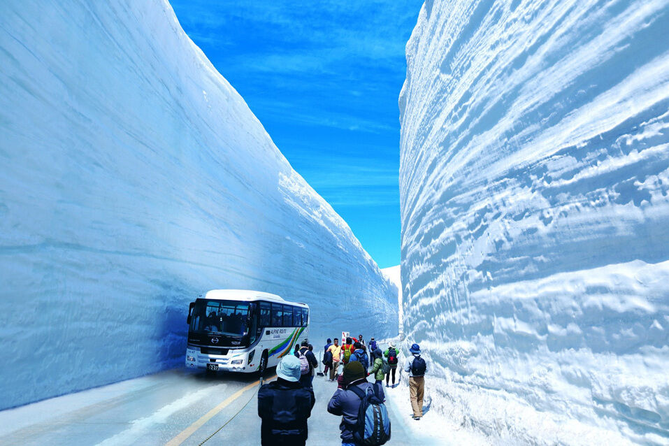 限时开放3个月！《权力的游戏》冰雪长城现身日本，游人如织