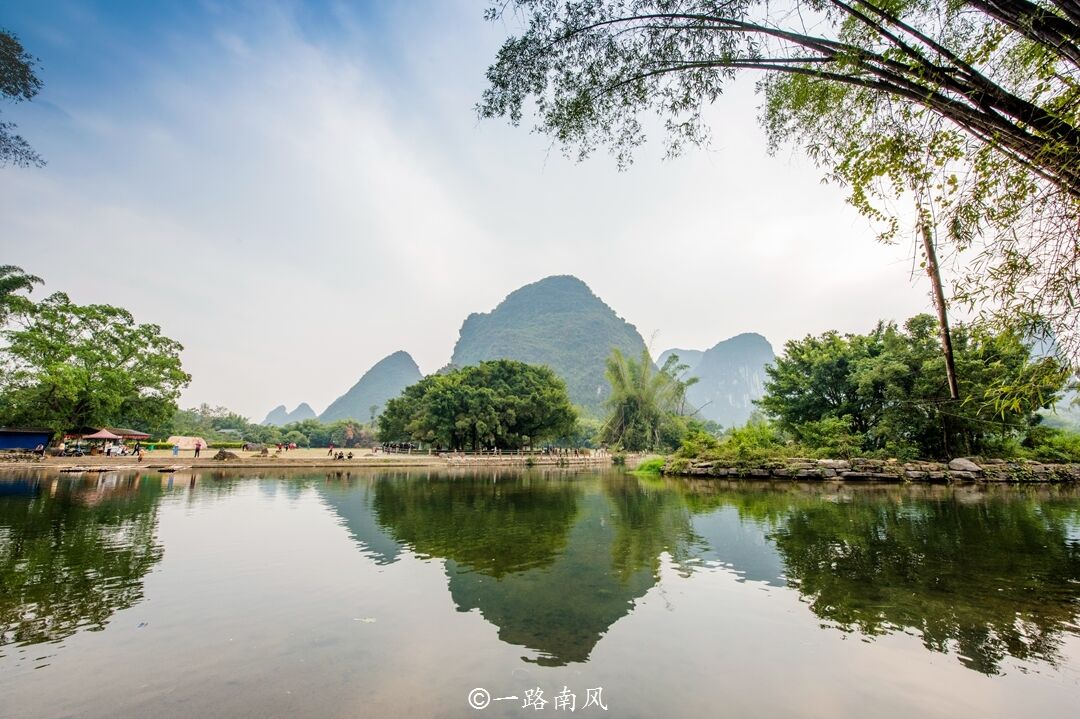 广西桂林有条金宝河，知道的人很少，但美似水墨画！