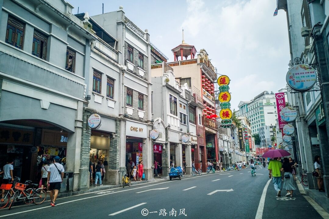 广州最早的步行街，下雨天不会被雨淋，大太阳还可以防晒！