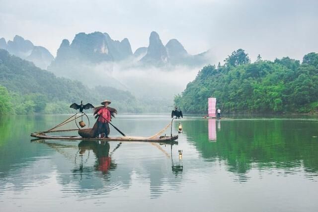 桂林山水甲天下，多少人为之向往，一幅绝美的山水画卷