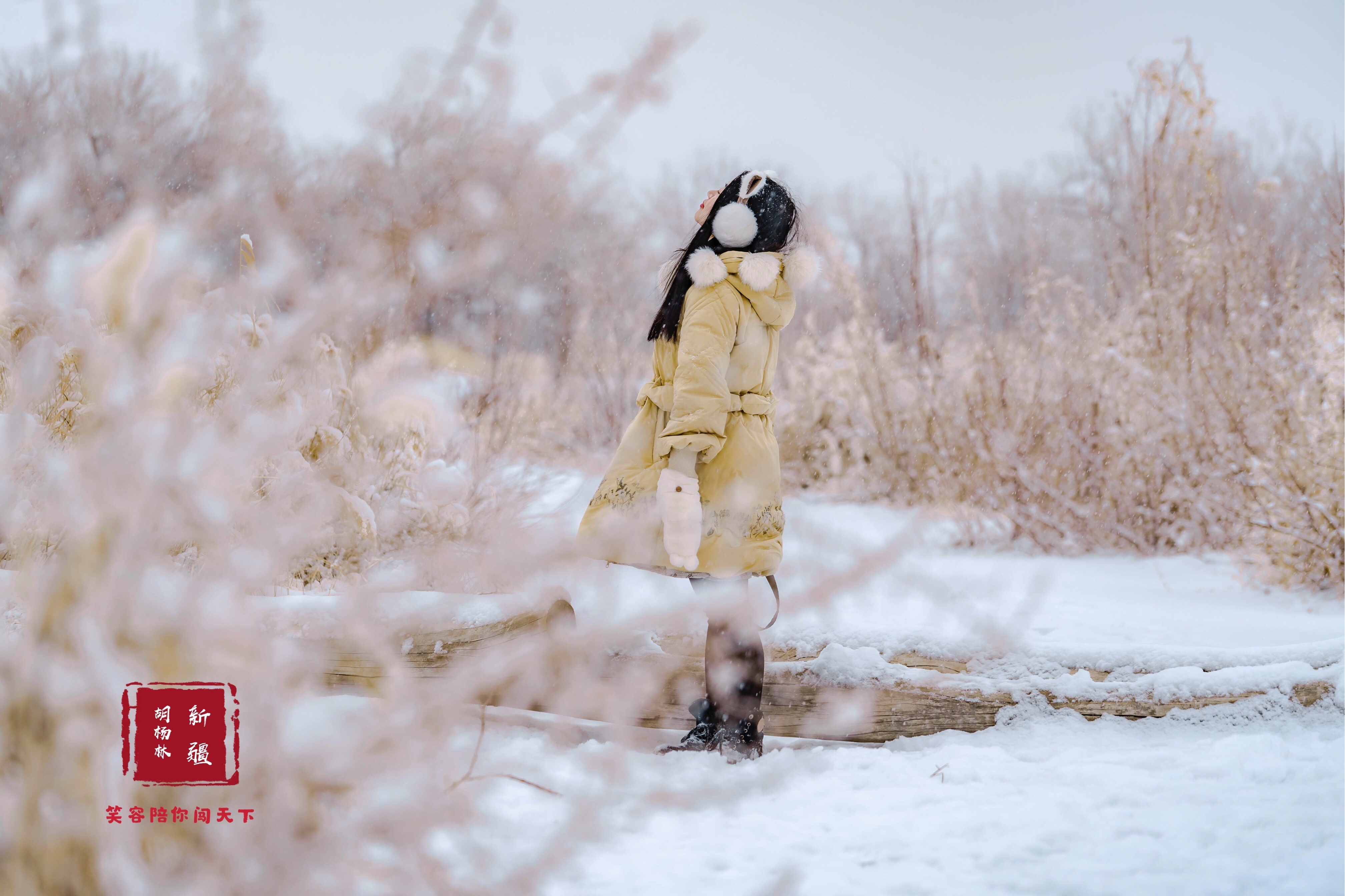 新疆旅行：滑雪初体验，泡温泉吃烧烤，我在克拉玛依玩雪儿