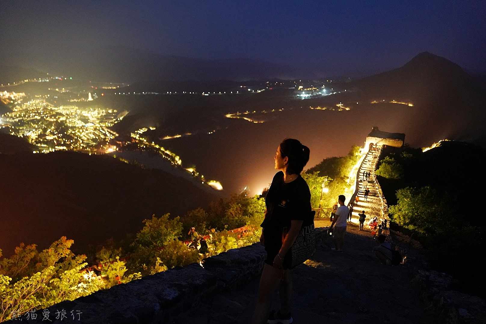 古北水镇3天2晚夏日游，在司马台长城看无人机孔明灯秀太浪漫