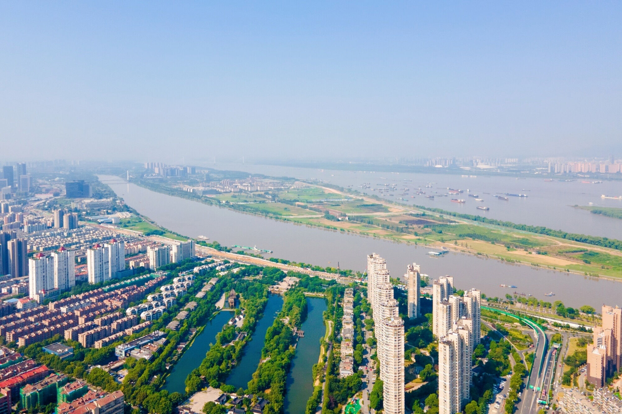 南京河西新城,华东第二大中央商务区,高楼林立景色也很美